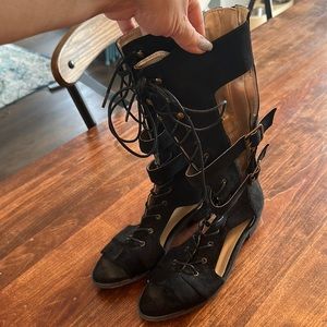 Girls joyfolie Kiki gladiator boots, sandals